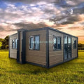 High Quality Folding House Living Villa Prefabricated Expandable Container House 2 Bedrooms Prefab Portable Mobile Tiny Home