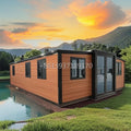 Expandable Prefab Tiny Home Folding Container House with Bedroom Kitchen Bathroom Suitable for 2-3 People