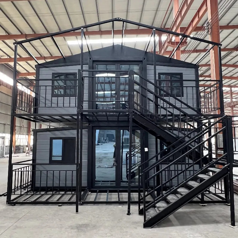 Expandable Container House Prefab House Prefabricated Home 2 Bedrooms