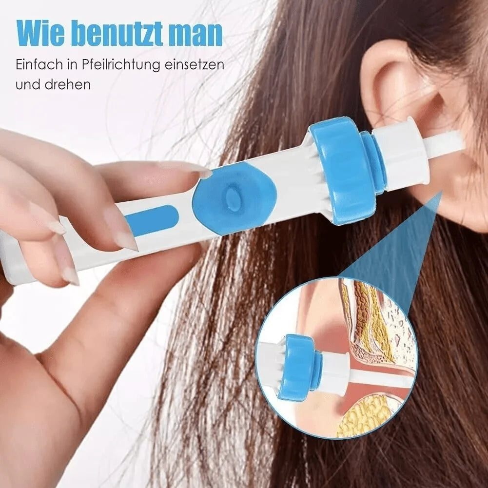 Electric Ear Wax Removal System, Water Powered Ear Cleaning Tool with Irrigation Flusher