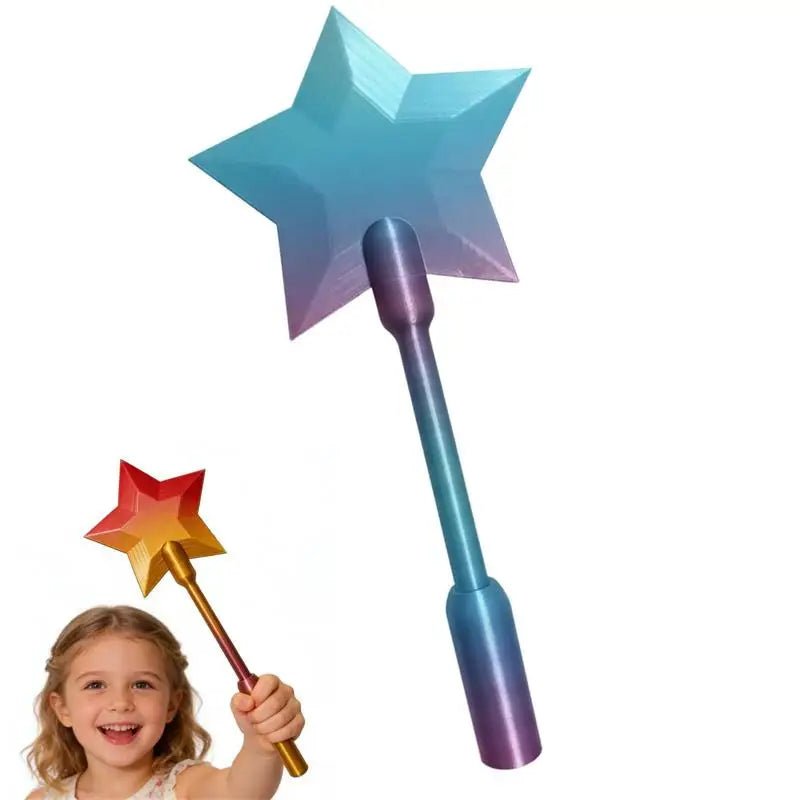 3D Printed Wand Tap to Pay Starlight Magic Wand Non-Contact Payment Card Holder Creative Star Payment Card Clip Decorative Bar