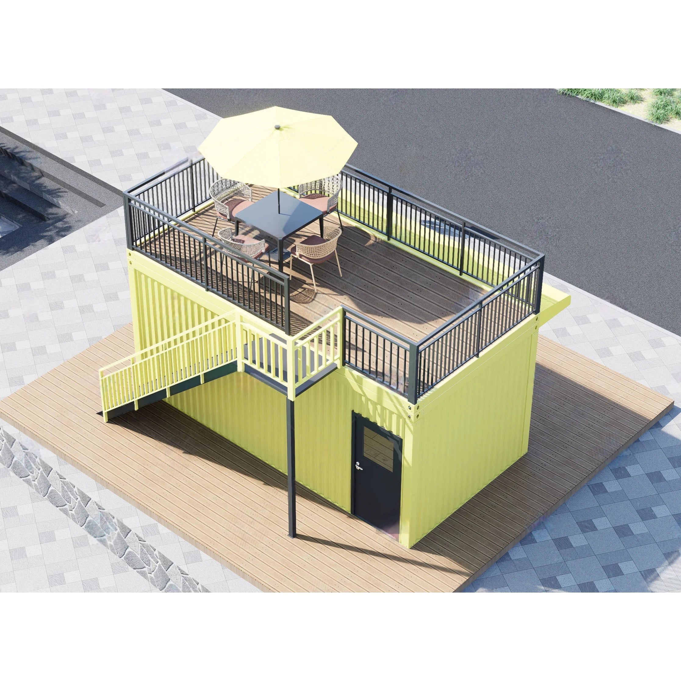 New Design Prefabricated 20FT 40FT Container Expandable House Steel Structure Prefab Sale Movable Home