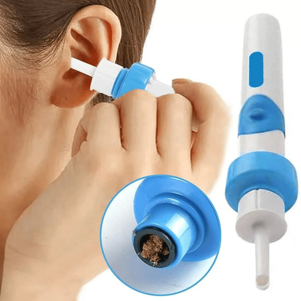Electric Ear Wax Removal System, Water Powered Ear Cleaning Tool with Irrigation Flusher