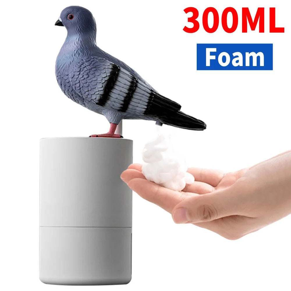 Pigeon Shape Soap Dispenser Automatic Liquid Soap Dispenser 300/400Ml Touchless Hand Sanitizer Dispenser Foam Dispenser