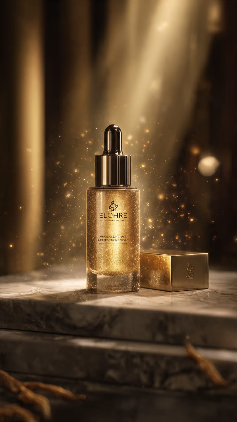 24K Gold Ginseng Luxury Facial Serum – Anti-Aging, Firming & Radiance Essence
