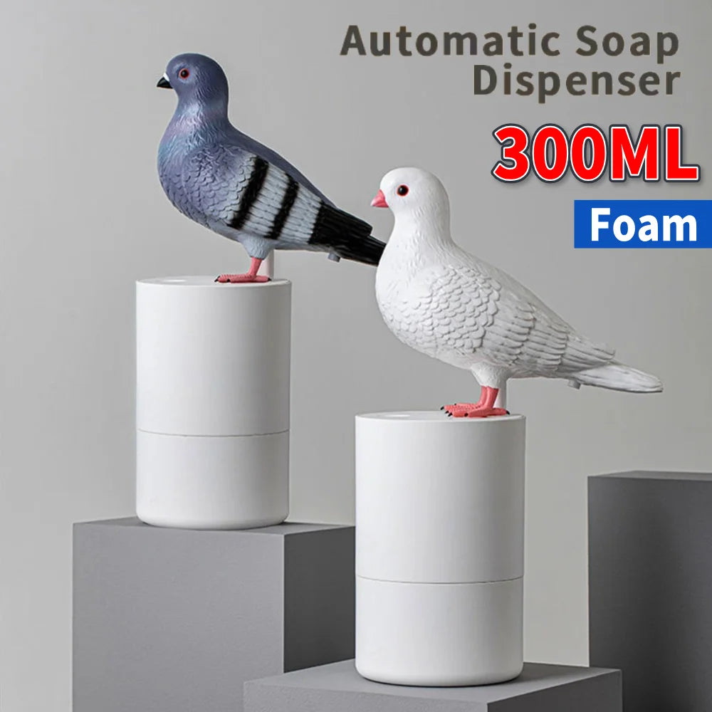 Pigeon Shape Soap Dispenser Automatic Liquid Soap Dispenser 300/400Ml Touchless Hand Sanitizer Dispenser Foam Dispenser