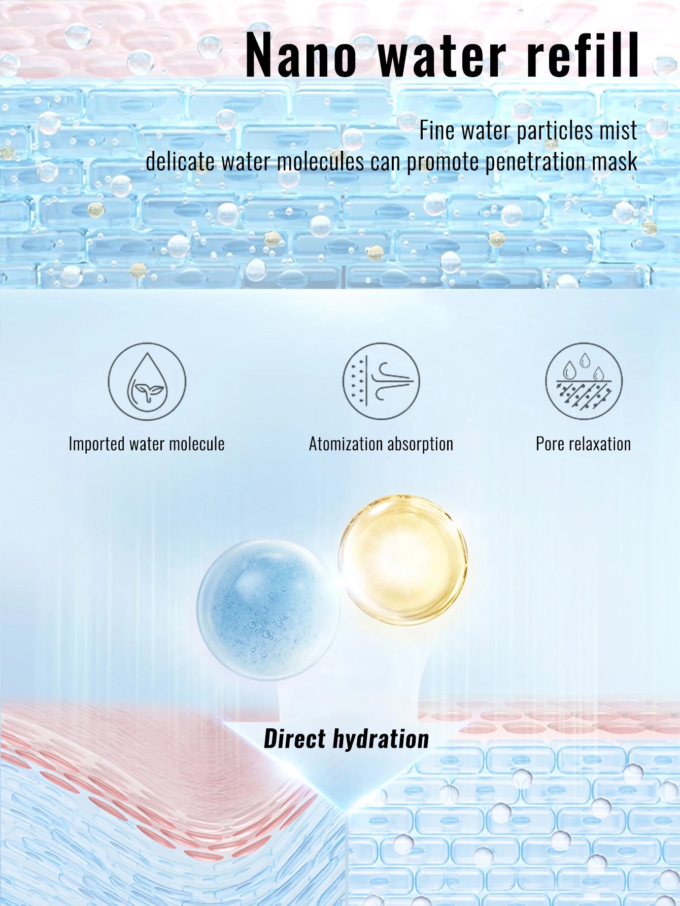 KSKIN Ozone Professional Facial Mist Sprayer for Skin Face Steamer Deep Cleaning Ionic Facial Steamer