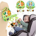 Rear-Facing Baby Car Seat Activity Toy - Double-Sided Travel Entertainment for Infants 0-12 Months