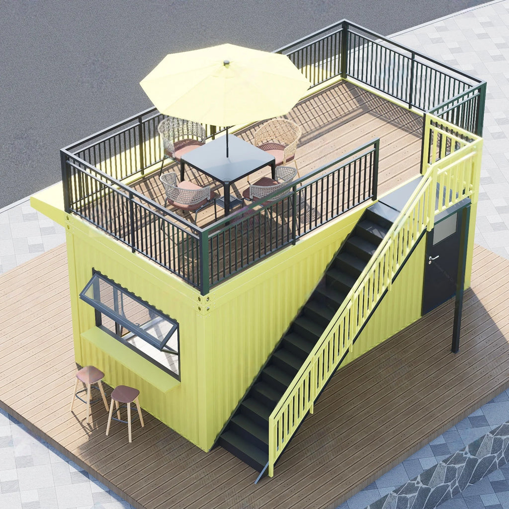 New Design Prefabricated 20FT 40FT Container Expandable House Steel Structure Prefab Sale Movable Home