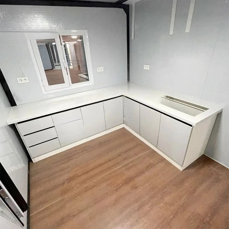 Granny Flat Portable Home Casas Prefabr Custom.Cheap 20Ft 40Ft Container Expandable Prefabricated House Two Bedroom Prefab