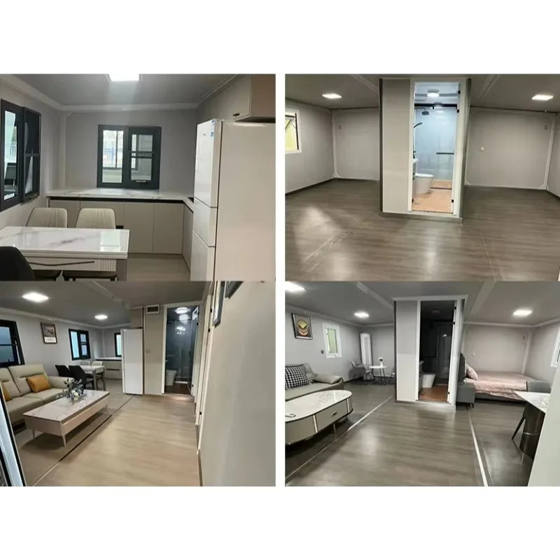Expandable Container House Prefab House Prefabricated Home 2 Bedrooms