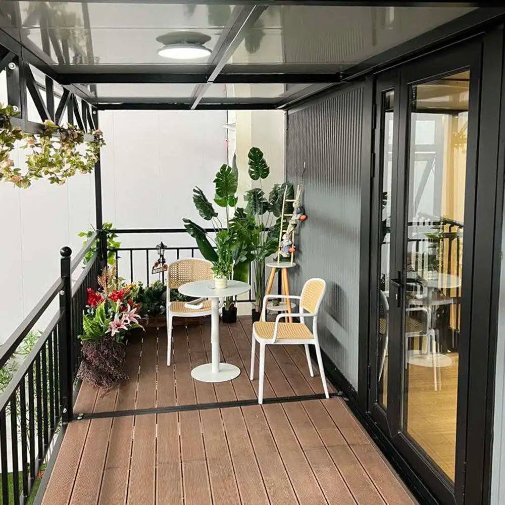 Customized Home 40Ft Container Expandable Prefabricated House Two Bedroom Villa Prefab Granny Flat Home Casas Prefabricadas