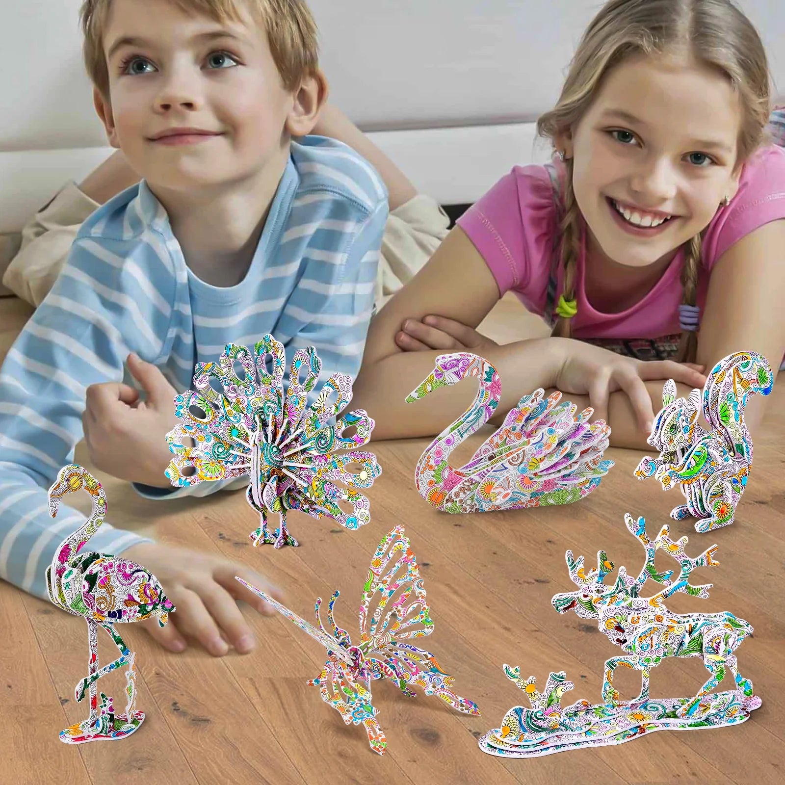 Toys for Girls Boys Kids Age 6 -10|Birthday Gift for 8-12 Year Old Kids Girls Boys Toy 7-11 Years 3D Puzzles Games for 9 10 11 12 Year Girl Art Craft Kits for 5-10 Years Old Girl Gifts