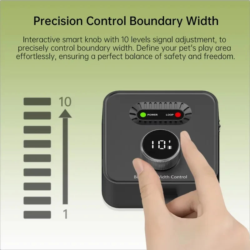 Invisible Wired Electric Dog Fence System Portable Pet Dog In-Ground Outdoor Fence Dog Training Shock Collar Electric Pet Fence