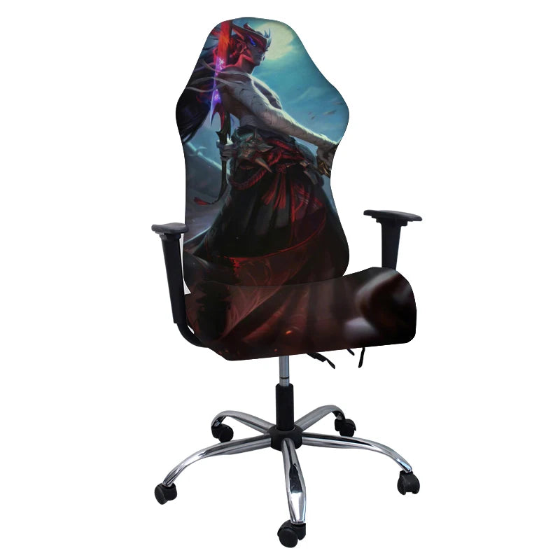 Spandex Gaming Chair Covers Stretch Office Chair Cover for Computer Chair Covers Customize Chair Cover for Armchair Seat Cover