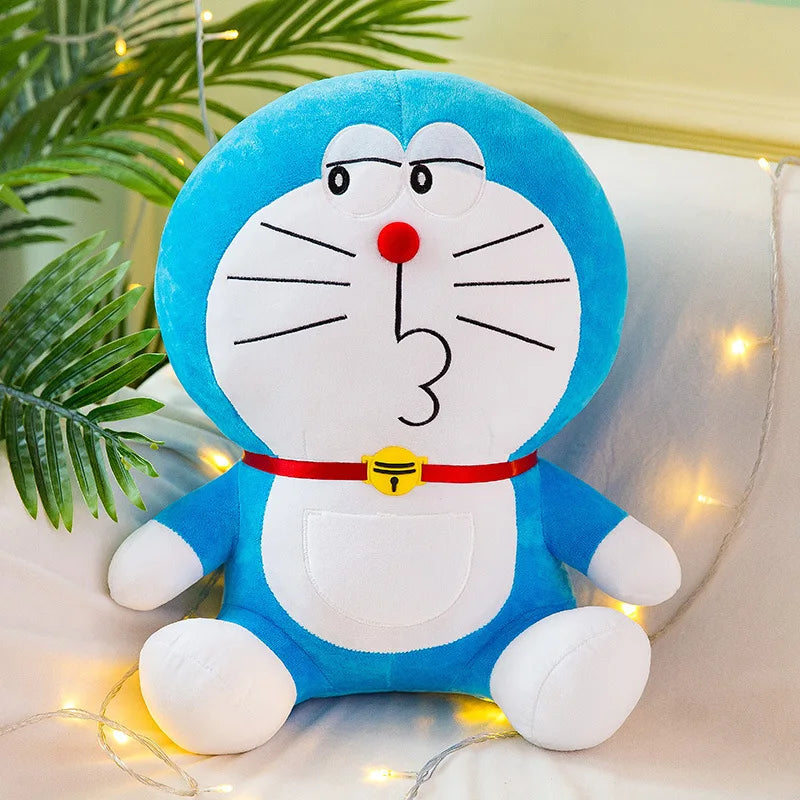 Doraemon 70cm Kawaii Plush Toy Stand By Me Cute Stuffed Plushie Doll Cartoon Cat Animal Sofa Bed Pillow Toy Christmas Gifts Toys