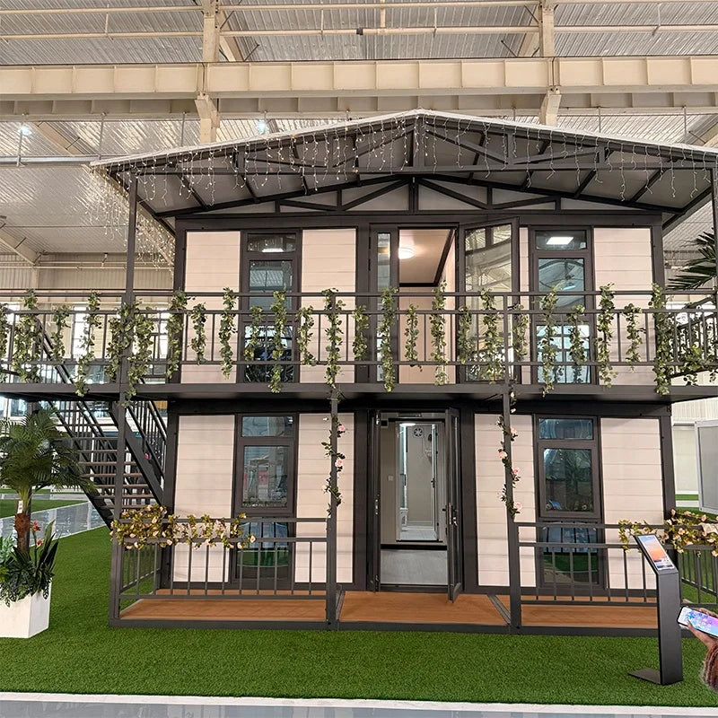 Expandable Container House Prefab House Prefabricated Home 2 Bedrooms