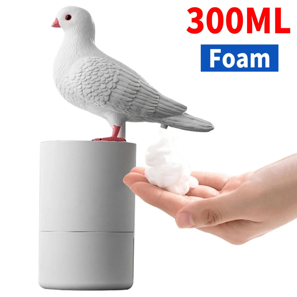 Pigeon Shape Soap Dispenser Automatic Liquid Soap Dispenser 300/400Ml Touchless Hand Sanitizer Dispenser Foam Dispenser