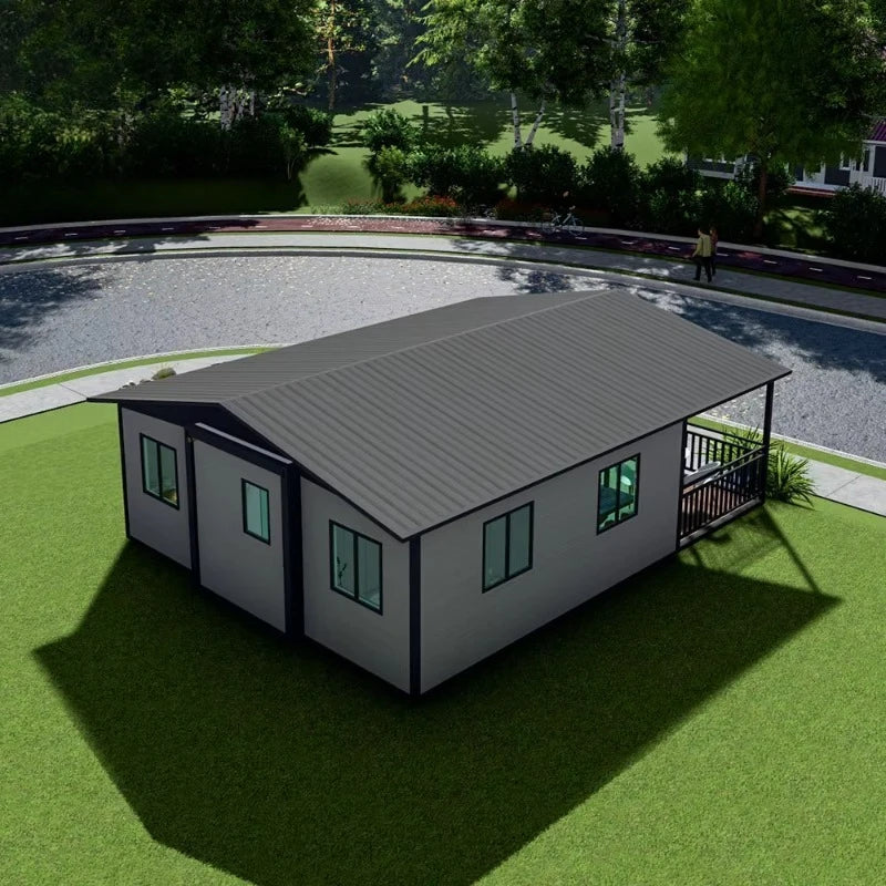 Cheap 20Ft 40Ft Container Expandable Prefabricated House 5 Bedroom Shipping Prefab Granny Flat Movable Home Casa Contenedor