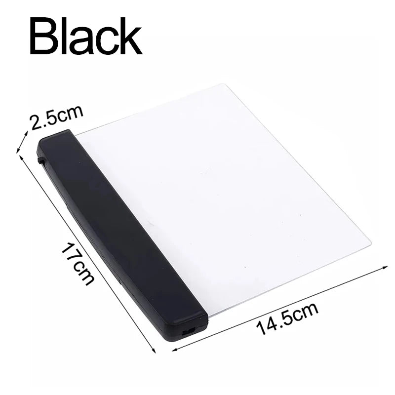 Portable LED Book Light,Led Flat Panel Eye Protection Reading Lamp,Battery Operated Paper-Thin Bookmark Light,Bed,Travel,Gifts