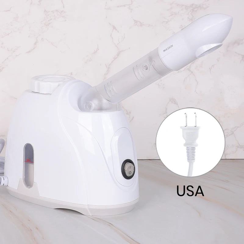 KSKIN Ozone Professional Facial Mist Sprayer for Skin Face Steamer Deep Cleaning Ionic Facial Steamer