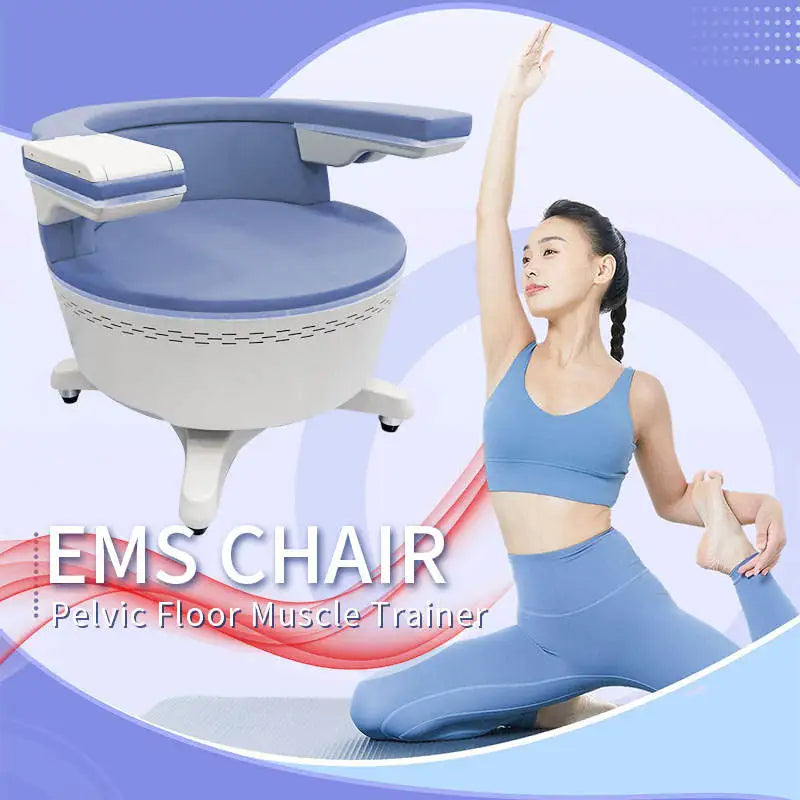 Electromagnetic Non-Invasive Treatment Urinar Postpartum Repair Chair Pelvic Floor Muscle Stimulator Exerciser Machine