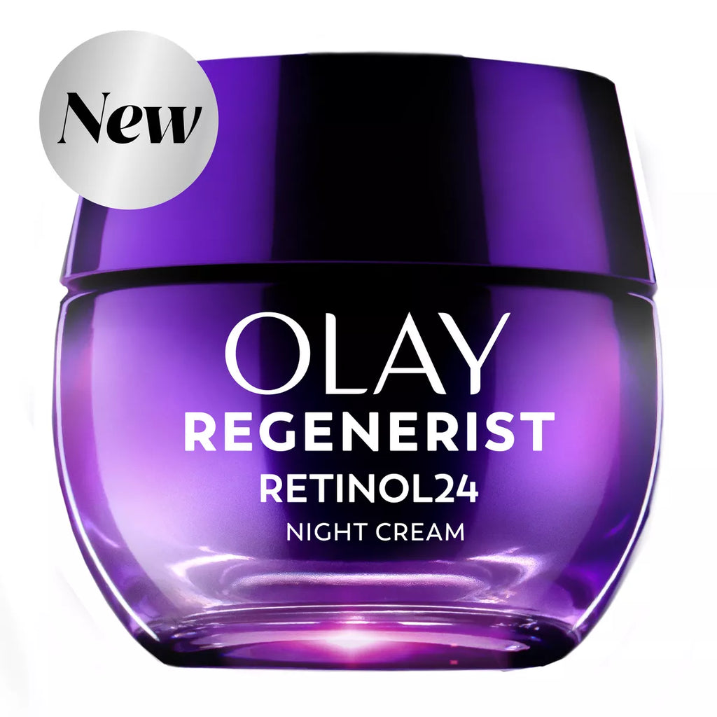 Olay Regenerist Retinol 24 Night Face Cream Moisturizer - Fragrance Free - 1.7Oz