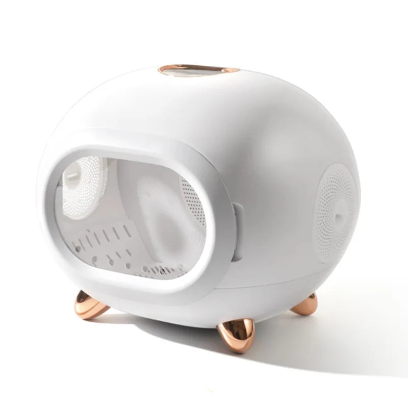 Portable Pet Dryer Drying Box for Cats and Dogs Small Household Fully Pet Dryer Disinfection and Sterilization Function