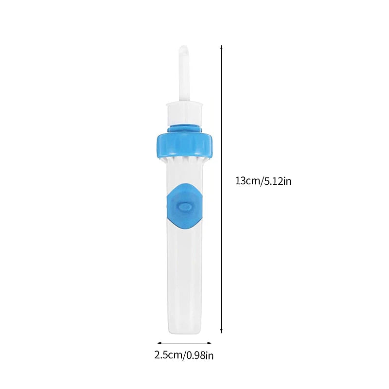 Electric Ear Wax Removal System, Water Powered Ear Cleaning Tool with Irrigation Flusher