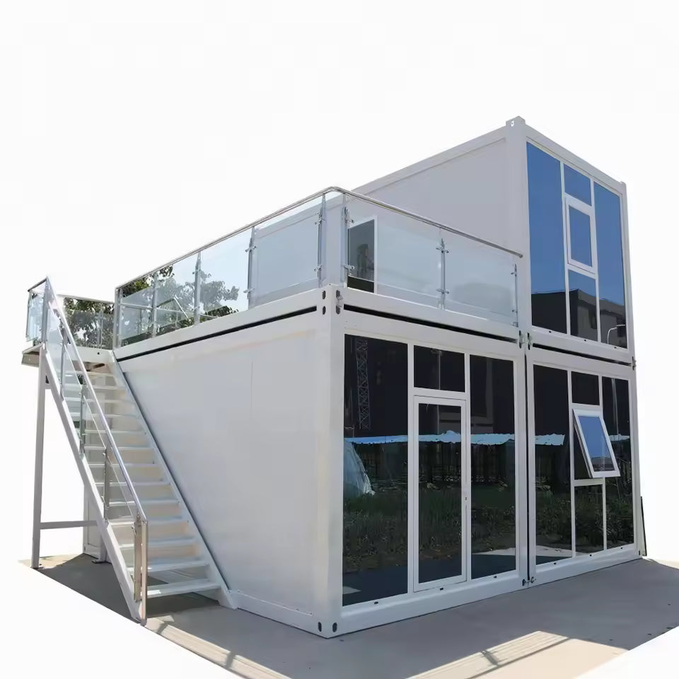 Prefab Cabin 40ft Container House With 3 Bedroom Expandable Container House for Home Use