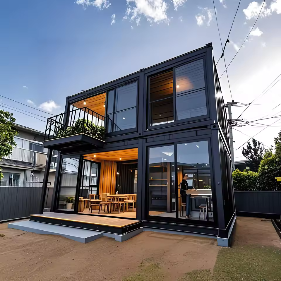 Prefab Cabin 40ft Container House With 3 Bedroom Expandable Container House for Home Use