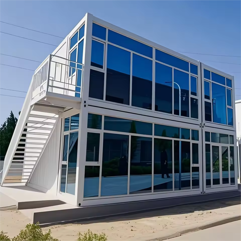 Prefab Cabin 40ft Container House With 3 Bedroom Expandable Container House for Home Use