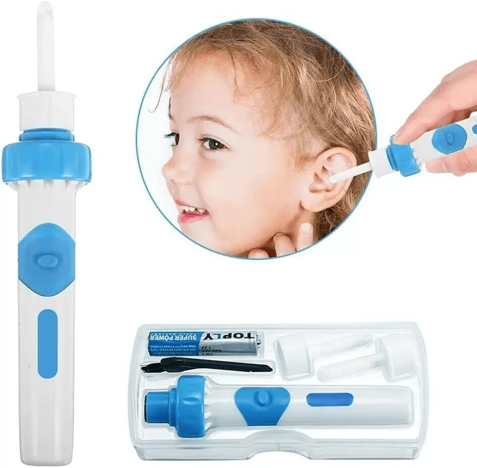 Electric Ear Wax Removal System, Water Powered Ear Cleaning Tool with Irrigation Flusher