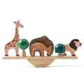 Montessori Sensory Stacking Toys for Infants - Wooden Forest House Replicas for Early Childhood Education and Play