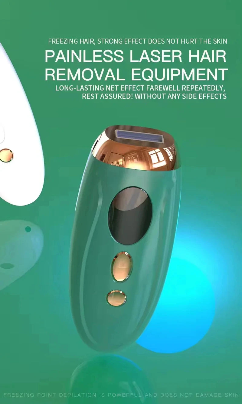 HOMEFISH Laser Epilator IPL Hair Removal for Women Body Bikini Facial 990000 Flashes Permanant Painless IPL Hair Remover Laser