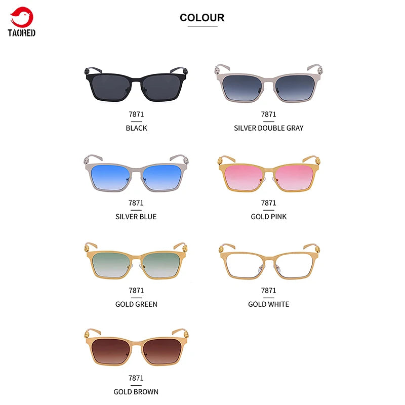 Leopard Design Classic Vintage Elegant Woman Trendy Fashion Sunglasses Europe and America Outdoor Man Retro Sunglasses TAORED