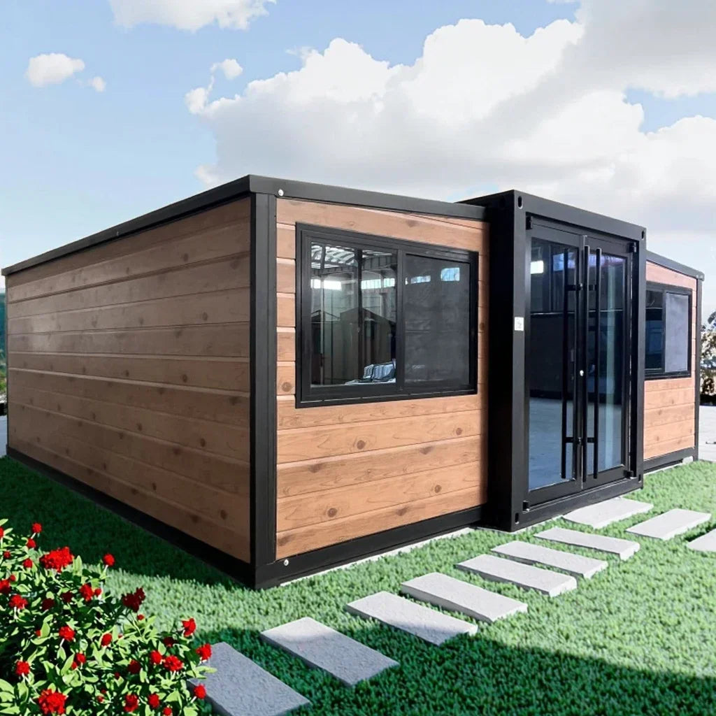 Customized Special Design 20 Ft Luxury Model House Prefab Modular Homes Expandable Container House Prefab Houses