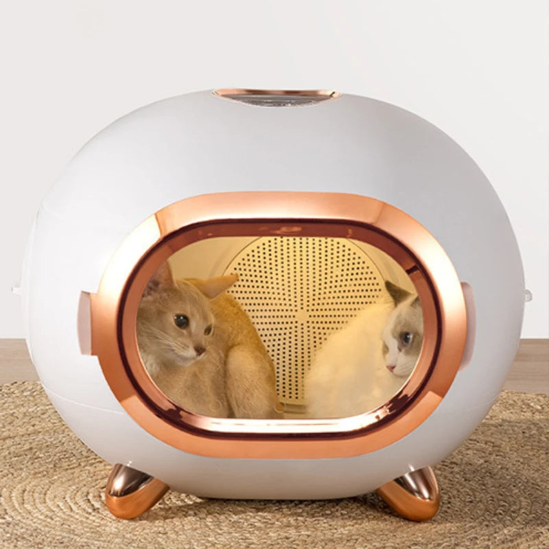Portable Pet Dryer Drying Box for Cats and Dogs Small Household Fully Pet Dryer Disinfection and Sterilization Function