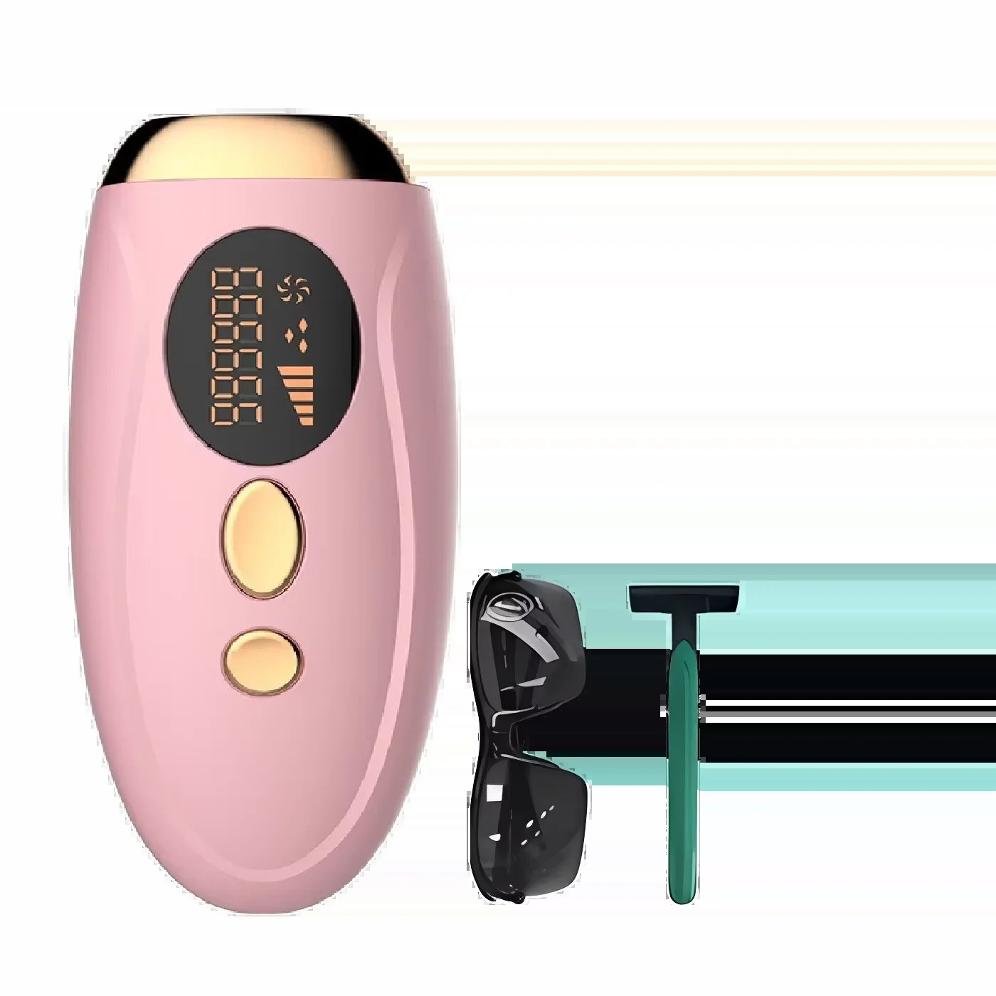 HOMEFISH Laser Epilator IPL Hair Removal for Women Body Bikini Facial 990000 Flashes Permanant Painless IPL Hair Remover Laser
