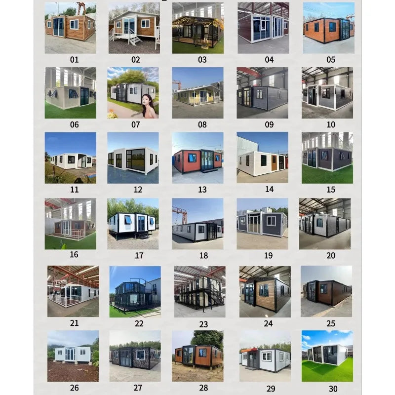 Expandable Container House Prefab House Prefabricated Home 2 Bedrooms