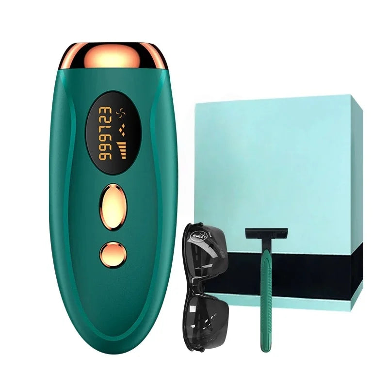 HOMEFISH Laser Epilator IPL Hair Removal for Women Body Bikini Facial 990000 Flashes Permanant Painless IPL Hair Remover Laser